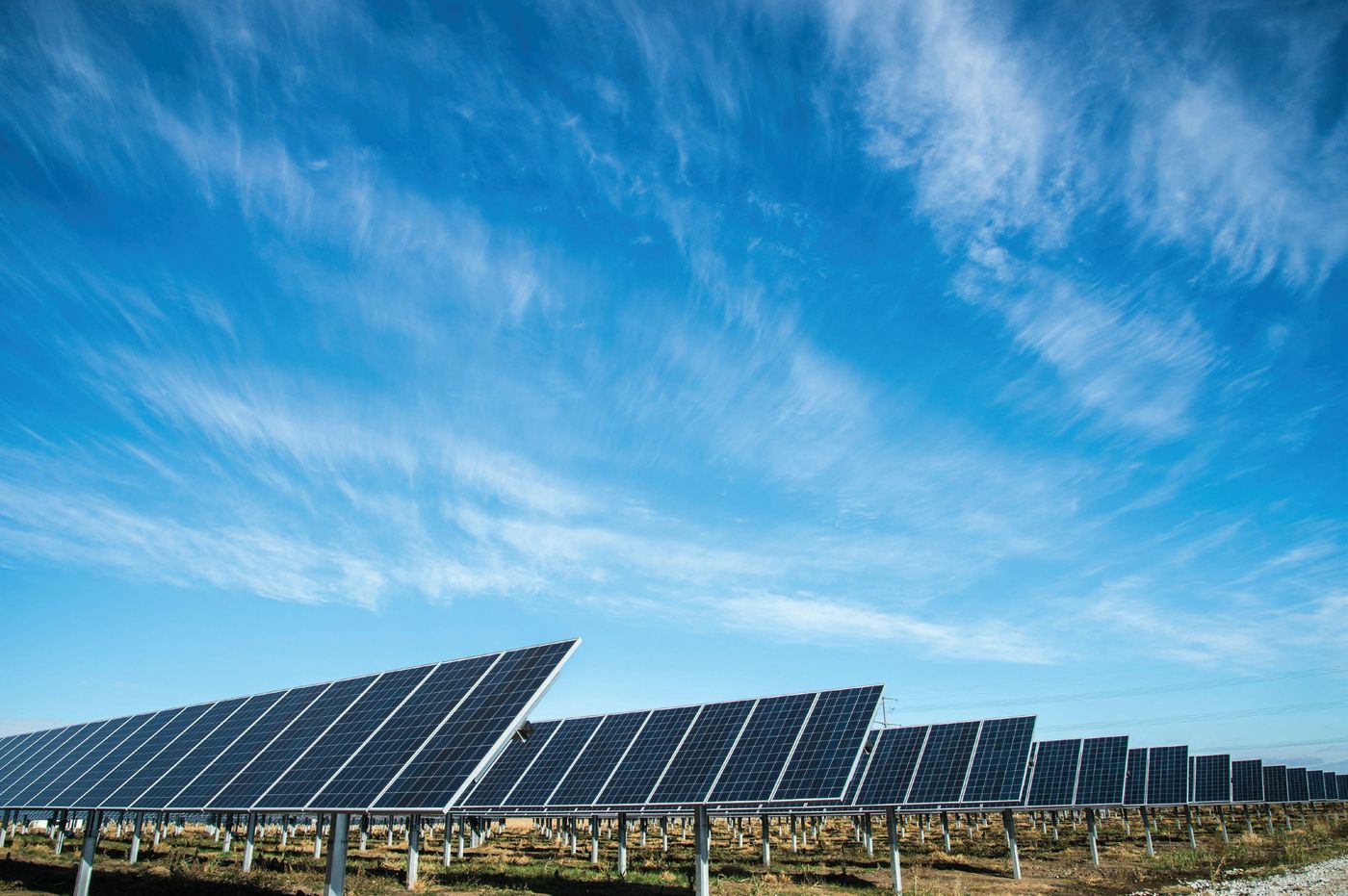 Ground-mounted solar plant on KEE Infra structures